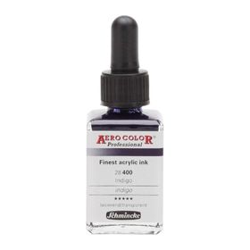 Schmincke Aero Color No:400 Indigo 28 ml Akrilik Mürekkep