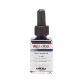Schmincke Aero Color No:401 Prussian Blue 28 ml Akrilik Mürekkep