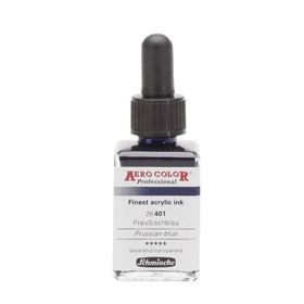 Schmincke Aero Color No:401 Prussian Blue 28 ml Akrilik Mürekkep