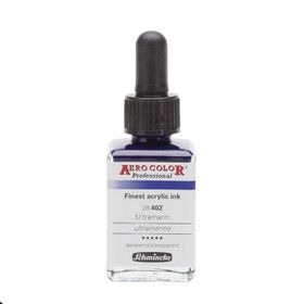 Schmincke Aero Color No:402 Ultramarine 28 ml Akrilik Mürekkep