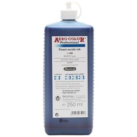Schmincke Aero Color No:405 Primary Blue Cyan 250 ML Akrilik Mürekkep