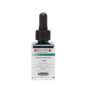 Schmincke Aero Color No:500 Phthalo Green 28 ml Akrilik Mürekkep