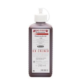 Schmincke Aero Color No:604 Burnt Sienna 250 ml Akrilik Mürekkep