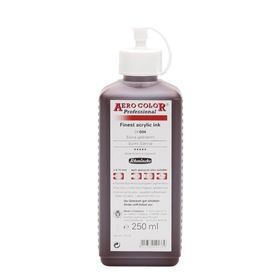 Schmincke Aero Color No:604 Burnt Sienna 250 ml Akrilik Mürekkep