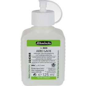 Schmincke Aero Lack Medium 604 125 ml Transparan Parlak Astar Final Vernik Deri Medyumu