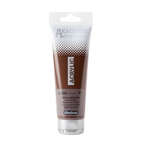 Schmincke Akademie 120 ml 669 Burnt Umber Akrilik Boya