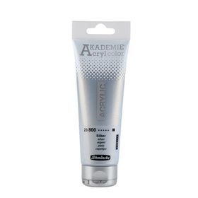 Schmincke Akademie 120 ml 800 Silver Akrilik Boya