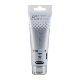 Schmincke Akademie 120 ml 800 Silver Akrilik Boya
