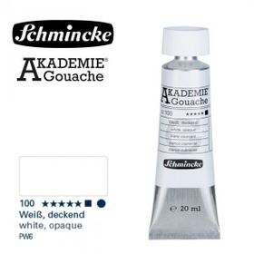 Schmincke Akademie 20 ml 100 White Opaque Guaj Boya