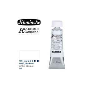 Schmincke Akademie 20 ml 100 White Opaque Guaj Boya