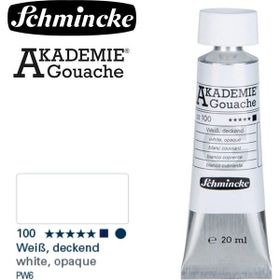 Schmincke Akademie 20 ml 100 White Opaque Guaj Boya