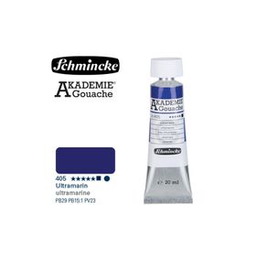 Schmincke Akademie 20 ml 405 Ultramarine Guaj Boya