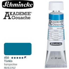 Schmincke Akademie 20 ml 450 Turquoise Guaj Boya