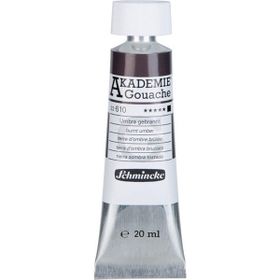 Schmincke Akademie 20 ml 610 Burnt Umber Guaj Boya