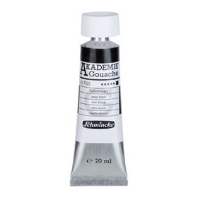 Schmincke Akademie 20 ml 750 Deep Black Guaj Boya