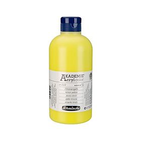 Schmincke Akademie 222 Lemon Yellow 500 ml Akrilik Boya