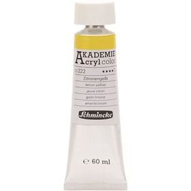 Schmincke Akademie 222 Lemon Yellow 60 ml Akrilik Boya