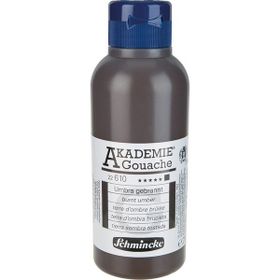 Schmincke Akademie 250 ml 610 Burnt Umber Guaj Boya