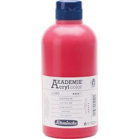 Schmincke Akademie 340 Carmine Red 500 ml Akrilik Boya