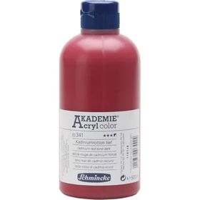 Schmincke Akademie 341 Cadmium Red Hue Dark 500 ml Akrilik Boya