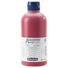 Schmincke Akademie 343 Madder Deep 500 ml Akrilik Boya