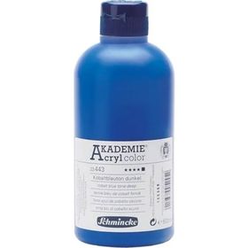 Schmincke Akademie 443 Cobalt Blue Hue Deep 500 ml Akrilik Boya