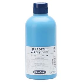Schmincke Akademie 446 Primary Blue Cyan 500 ml Akrilik Boya