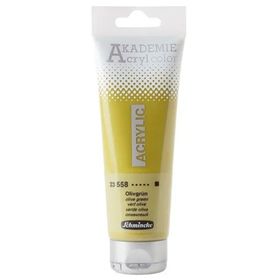 Schmincke Akademie 558 Olive Green 120 ml Akrilik Boya