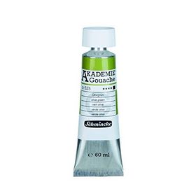 Schmincke Akademie 60 ml 525 Olive Green Guaj Boya