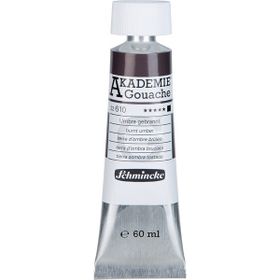 Schmincke Akademie 60 ml 610 Burnt Umber Guaj Boya