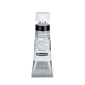 Schmincke Akademie 60 ml 750 Deep Black Guaj Boya