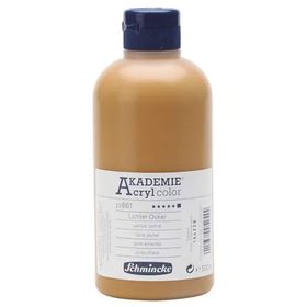 Schmincke Akademie 661 Yellow Ochre 500 ml Akrilik Boya