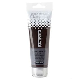 Schmincke Akademie 668 Vandyke Brown 120 ml Akrilik Boya