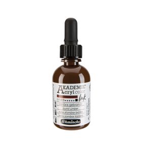 Schmincke Akademie 669 Burnt Umber 500 ml Akrilik Mürekkep Boya