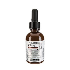 Schmincke Akademie 669 Burnt Umber 500 ml Akrilik Mürekkep Boya