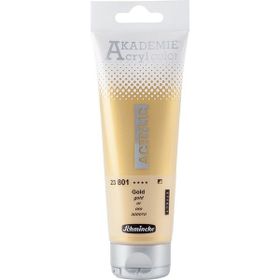 Schmincke Akademie 801 Gold 120 ml Akrilik Boya