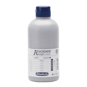 Schmincke Akademie Acryl Color 800 Silver 500 ml Akrilik Boya