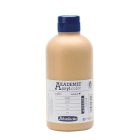 Schmincke Akademie Acryl Color 801 Gold 500 ml Akrilik Boya