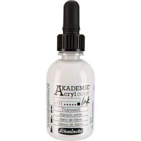 Schmincke Akademie No:111 Titanium White 50 ml Akrilik Mürekkep