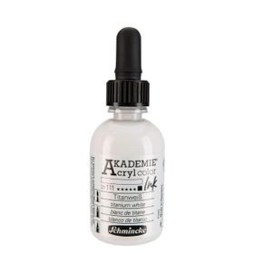 Schmincke Akademie No:111 Titanium White 50 ml Akrilik Mürekkep