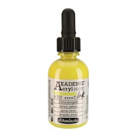 Schmincke Akademie No:222 Lemon Yellow 50 ml Akrilik Mürekkep