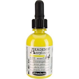 Schmincke Akademie No:222 Lemon Yellow 50 ml Akrilik Mürekkep