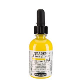 Schmincke Akademie No:224 Primary Yellow 50 ml Akrilik Mürekkep