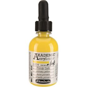 Schmincke Akademie No:224 Primary Yellow 50 ml Akrilik Mürekkep
