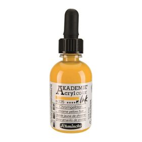 Schmincke Akademie No:225 Chrome Yellow Hue 50 ml Akrilik Mürekkep