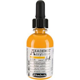 Schmincke Akademie No:226 Indian Yellow 50 ml Akrilik Mürekkep