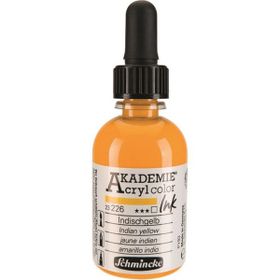 Schmincke Akademie No:226 Indian Yellow 50 ml Akrilik Mürekkep