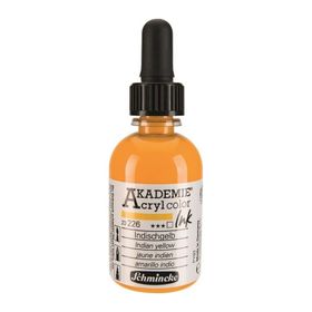 Schmincke Akademie No:226 Indian Yellow 50 ml Akrilik Mürekkep