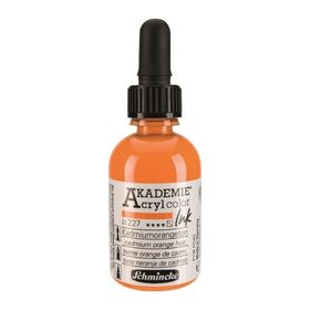 Schmincke Akademie No:227 Cadmium Orange Hue 50 ml Akrilik Mürekkep