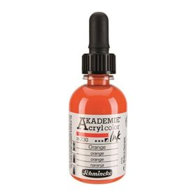 Schmincke Akademie No:230 Orange 50 ml Akrilik Mürekkep